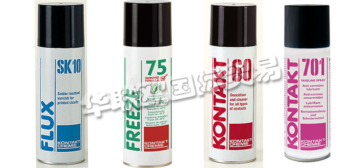 德國KONTAKT CHEMIE公司主要供應：德國KONTAKT CHEMIE清潔劑,KONTAKT CHEMIE助焊劑，潤滑劑，防銹劑，稀釋劑，焊料吸收劑，冷卻劑噴霧，屏幕清潔劑等產品。