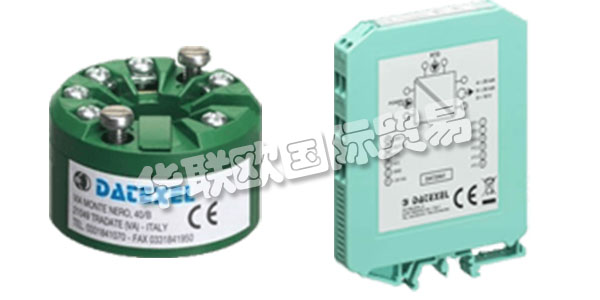 DATEXEL公司制造各種溫度變送器，頭戴式溫度變送器，信號(hào)轉(zhuǎn)換器，信號(hào)隔離器，跳閘放大器，熱電偶轉(zhuǎn)換器，電流信號(hào)調(diào)節(jié)器，回路供電指示器，信號(hào)分配器，分布式I/O模塊，用于PLC的A/D接口，跳閘放大器，電源，電流回路隔離器和回路供電數(shù)字指示器。下文為您介紹DATEXEL溫度變送器。