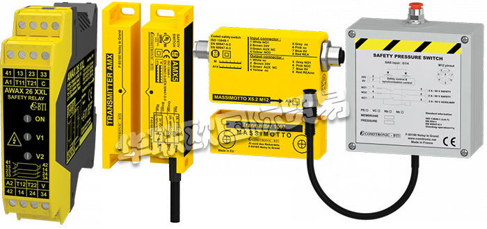 打折銷售法國COMITRONIC-BTI壓力開關安全繼電器